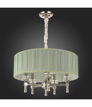 SL1121.103.05 Светильник подвесной ST-Luce Никель/Оливковый E14 5*40W OLEO-foto8