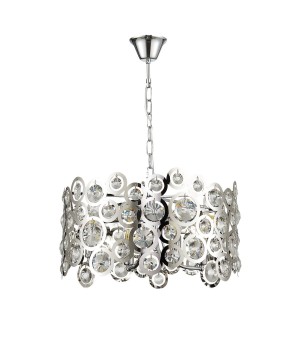 SL1103.103.08 Светильник подвесной ST-Luce Хром/Прозрачный,Хром E14 8*60W LETINA-foto2