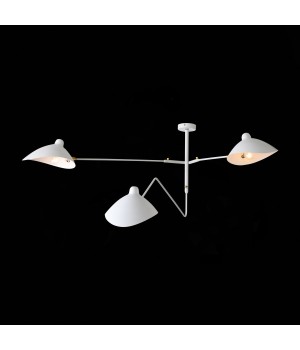 SL305.502.03 Люстра потолочная ST-Luce Белый/Белый E27 3*60W SPRUZZO-foto3