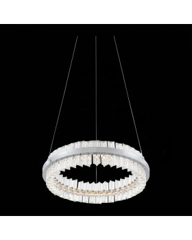 SL383.103.01 Светильник подвесной ST-Luce Хром/Хром, Прозрачный LED 1*34W 3000K CHERIO-foto7