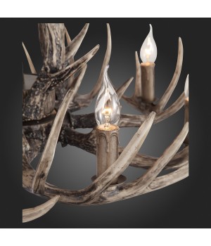 SL154.703.12 Люстра подвесная ST-Luce Серый E14 12*40W CORNA-foto11