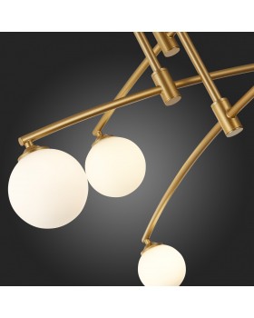 SL1208.302.06 Светильник потолочный ST-Luce Золотистый/Белый G9 6*5W SEMBRARE-foto9