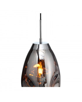 SL328.103.01 Светильник подвесной ST-Luce Хром/Янтарный E27 1*60W AEREO-foto3