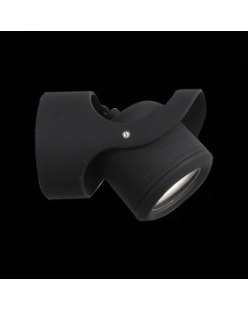 SL093.401.01 Светильник уличный настенный ST-Luce Черный/Черный, Прозрачный G5,3 1*3W ROUND-foto4