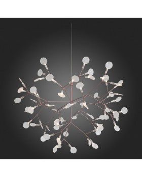 SL379.203.63 Люстра подвесная ST-Luce Медный/Белый LED 63*0,5W 3500K RAFINA-foto8