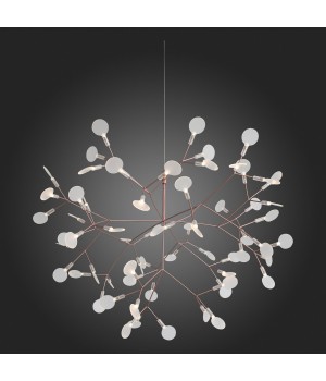 SL379.203.63 Люстра подвесная ST-Luce Медный/Белый LED 63*0,5W 3500K RAFINA-foto8