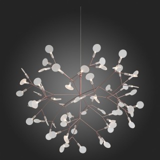 SL379.203.63 Люстра подвесная ST-Luce Медный/Белый LED 63*0,5W 3500K RAFINA-foto8