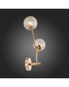 SL435.201.02 Бра ST-Luce Золотистый/Коньячный G9 2*5W PARLLAONE-foto8