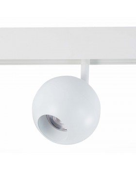 ST354.546.12 Магнитный трековый светильник белый LED 1*12W 4000K 680Lm Ra>80 36° IP20 L120xW100xH195 48V BOLE-foto2