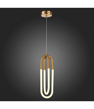 SL1579.303.02 Подвес ST-Luce Латунь/Латунь, Белый LED 2*14W 3000K MOFISTO-foto7