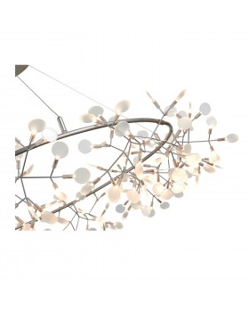 SL379.103.216 Люстра подвесная ST-Luce Серебристый/Белый LED 216*0,5W 3500K RAFINA-foto11