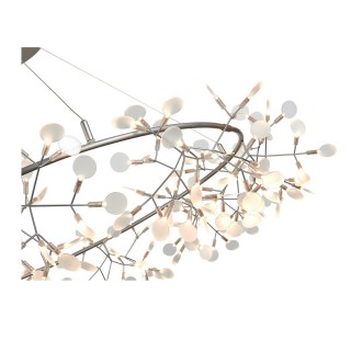 SL379.103.216 Люстра подвесная ST-Luce Серебристый/Белый LED 216*0,5W 3500K RAFINA-foto11