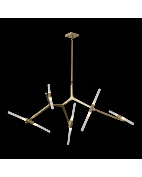 SL947.202.10 Люстра потолочная ST-Luce Золотистый/Белый G9 10*5W LACONICITA-foto11