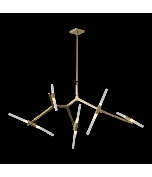 SL947.202.10 Люстра потолочная ST-Luce Золотистый/Белый G9 10*5W LACONICITA-foto11