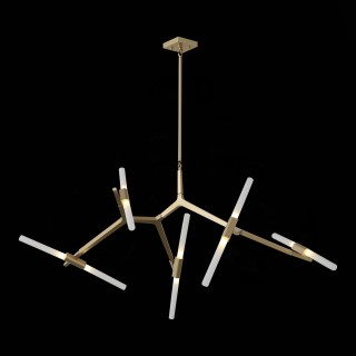 SL947.202.10 Люстра потолочная ST-Luce Золотистый/Белый G9 10*5W LACONICITA-foto11