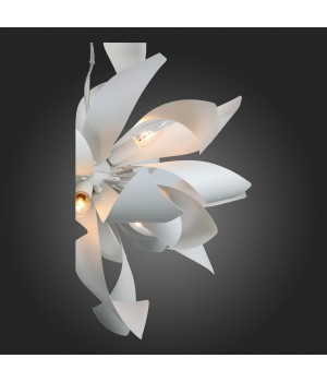 SL453.503.06E Люстра подвесная ST-Luce Белый/Белый E14 6*40W SPIRAGLIO-foto8