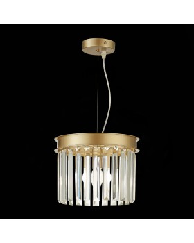 SL1624.203.01 Светильник подвесной ST-Luce шампань/прозрачный E14 1*40W Ercolano-foto4