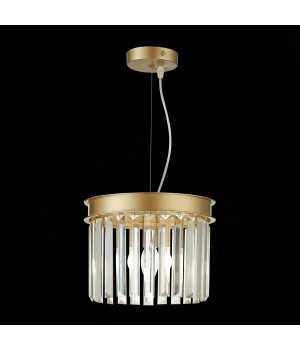 SL1624.203.01 Светильник подвесной ST-Luce шампань/прозрачный E14 1*40W Ercolano-foto4