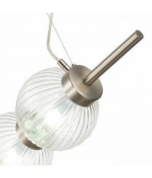 SL1155.113.03 Светильник подвесной ST-Luce Никель/Прозрачный E14 3*40W MARENA-foto10