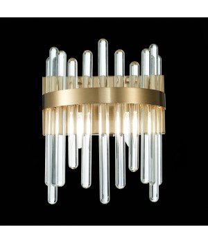 SL1167.301.02 Бра ST-Luce Латунь/Латунь, Прозрачный E14 2*40W TELLURIO-foto3