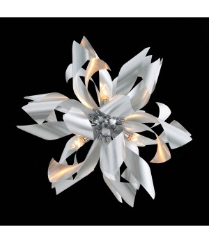 SL453.003.06E Люстра подвесная ST-Luce Алюминий/Алюминий E14 6*40W SPIRAGLIO-foto6