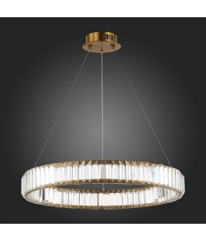 SL1622.363.01 Люстра подвесная ST-Luce Латунь/Прозрачный LED 1*40W 4000K TIVOLI-foto8