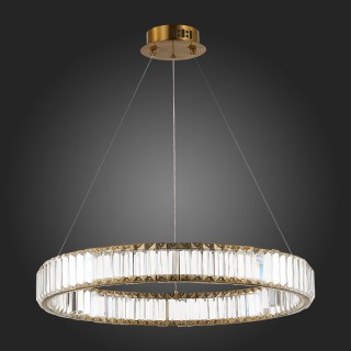 SL1622.363.01 Люстра подвесная ST-Luce Латунь/Прозрачный LED 1*40W 4000K TIVOLI-foto8