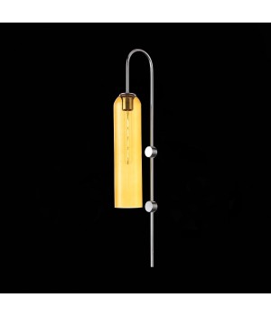 SL1145.191.01 Светильник настенный ST-Luce Хром/Янтарный E27 1*60W CALLANA-foto4