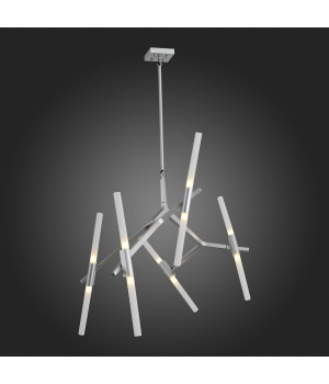 SL947.102.10 Люстра потолочная ST-Luce Серебристый/Белый G9 10*5W LACONICITA-foto3