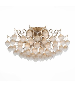 SL659.302.09 Люстра потолочная ST-Luce Золотистый/Золотистый E14 9*40W FRUTTI-foto2