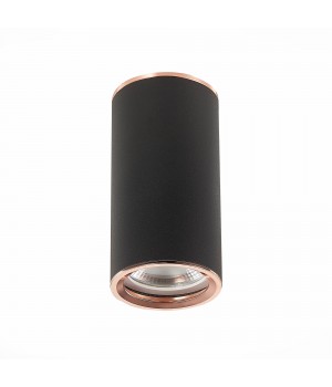 ST111.427.01 Светильник потолочный Черный GU10 1*50W D54xH105 220V Без ламп CHOMUS-foto2