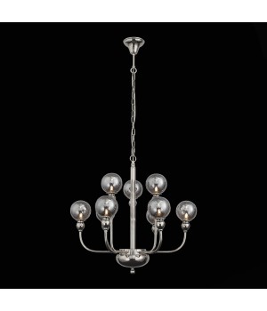 SL552.103.09 Люстра подвесная ST-Luce Никель/Дымчатый G9 9*5W FUNHI-foto3