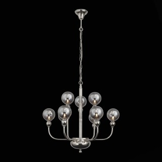 SL552.103.09 Люстра подвесная ST-Luce Никель/Дымчатый G9 9*5W FUNHI-foto3