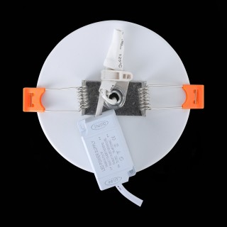 ST104.502.06 Светильник потолочный Белый LED 1*6W 3000K 468Lm Ra>80 120° IP20 D110xH20 170-240V CIAMELLA-foto6