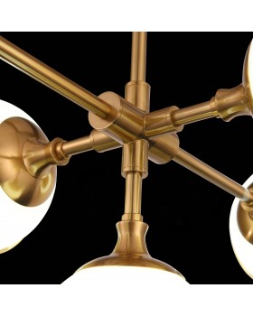 SL1157.303.05 Светильник подвесной ST-Luce Бронза/Белый E14 5*40W ARBE-foto10