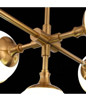 SL1157.303.05 Светильник подвесной ST-Luce Бронза/Белый E14 5*40W ARBE-foto10