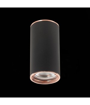 ST111.427.01 Светильник потолочный Черный GU10 1*50W D54xH105 220V Без ламп CHOMUS-foto4