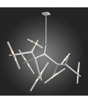 SL947.102.14 Люстра потолочная ST-Luce Серебристый/Белый G9 14*5W LACONICITA-foto15