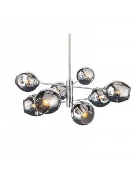 SL1500.103.08 Светильник подвесной ST-Luce Хром/Дымчатый E14 8*40W FOVIA-foto3