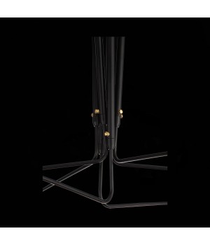 SL305.402.06 Люстра потолочная ST-Luce Черный/Черный, Белый E27 6*60W SPRUZZO-foto14