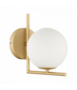 SL1148.301.01 Светильник настенный ST-Luce Латунь/Белый G9 1*5W CODDA-foto2