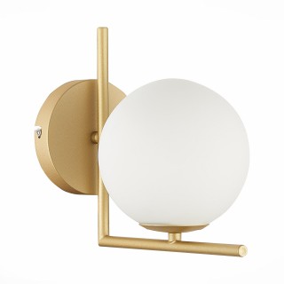 SL1148.301.01 Светильник настенный ST-Luce Латунь/Белый G9 1*5W CODDA-foto2