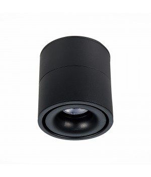 ST652.432.12 Светильник потолочный Черный LED 1*12W 3000K 1 000Lm Ra>90 36° IP20 D100xH105 170-240VV ST652-foto3