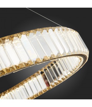 SL1622.363.01 Люстра подвесная ST-Luce Латунь/Прозрачный LED 1*40W 4000K TIVOLI-foto9