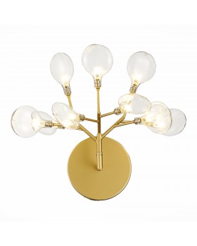 SL411.201.09 Бра ST-Luce Золотистый/Прозрачный G4 9*1,5W RICCARDO-foto3