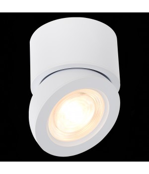 ST654.532.10 Светильник потолочный Белый LED 1*10W 3000K 850Lm Ra>90 38° IP20 D95xH96 180-240V ST654-foto4