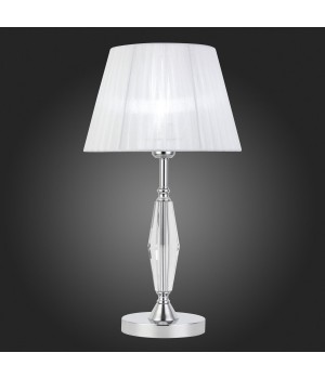 SL1756.104.01 Прикроватная лампа ST-Luce Хром/Светло-серый E14 1*40W BELLO-foto5