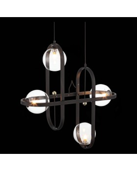 SL1201.403.04 Светильник подвесной ST-Luce Черный/Прозрачный G9 4*5W CIRCONO-foto6