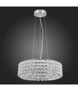 SL748.103.04 Люстра подвесная ST-Luce Хром/Прозрачный E14 4*60W DISCO-foto8