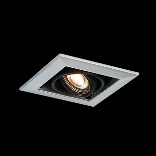 ST250.148.01 Св-к встр. Черный GU10 1*50W  L126xW126xH70 220V Без ламп HEMI-foto6